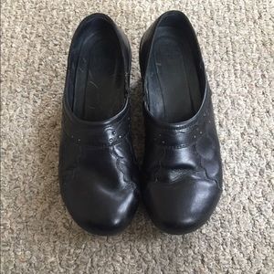 Dansko Clogs Shoes Black Women Size US 9 EUR 40